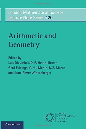 Arithmetic and geometry /