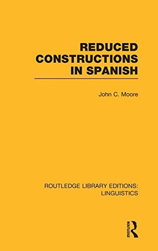 Reduced constructions in Spanish /