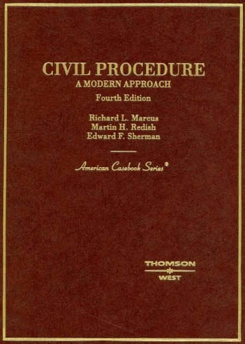 Civil procedure : a modern approach /