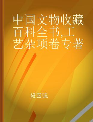 中国文物收藏百科全书 工艺杂项卷