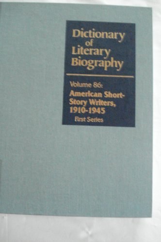 American short-story writers, 1910-1945.