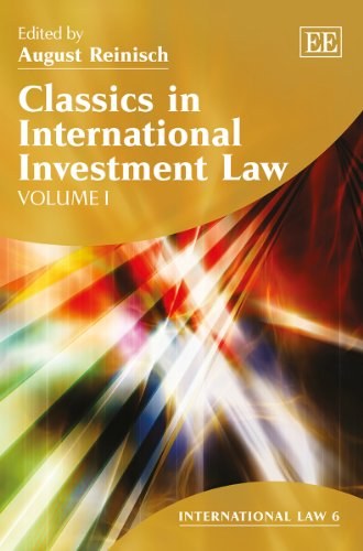 Classics in international investment law.