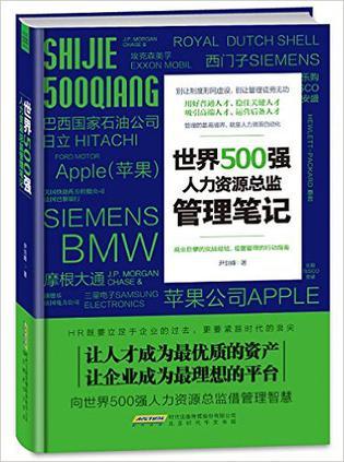 世界500强人力资源总监管理笔记