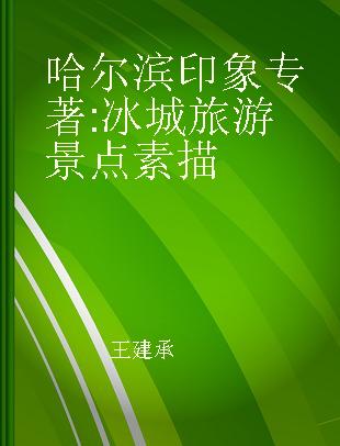 哈尔滨印象 冰城旅游景点素描