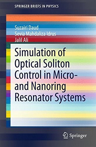 Simulation of optical soliton control in micro- and nanoring resonator systems /