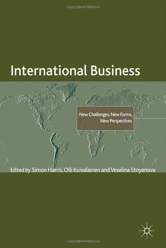 International business New challenges, new forms, new perspectives /