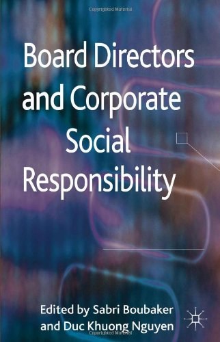 Board directors and corporate social responsibility