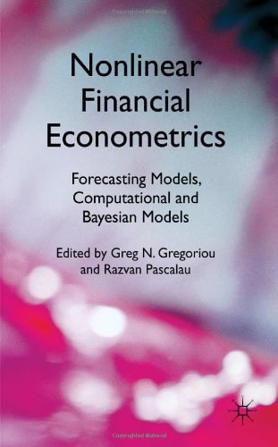 Nonlinear financial econometrics: Forecasting models, computational and Bayesian models