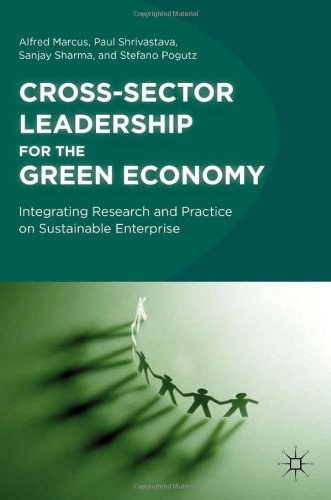 Cross-sector leadership for the green economy Integrating research and practice on sustainable enterprise /