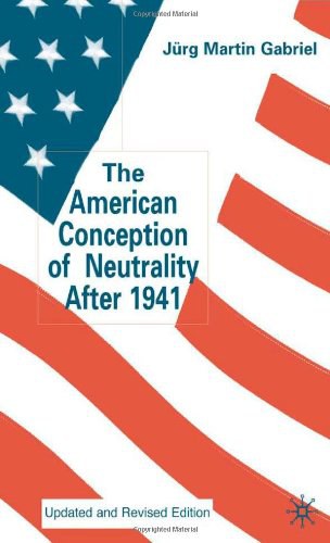 The American conception of neutrality after 1941