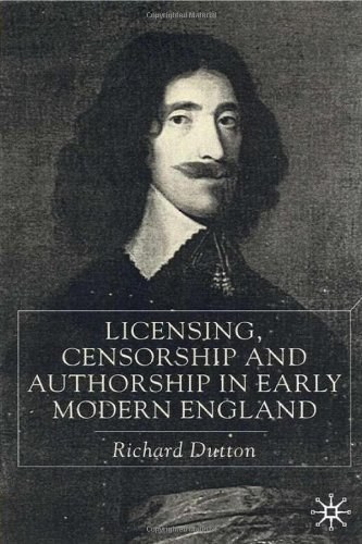 Licensing, censorship and authorship in early modern England buggeswords /