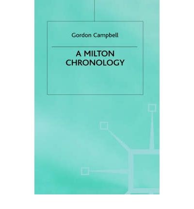 A Milton chronology