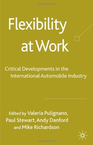 Flexibility at work Critical developments in the international automobile industry /