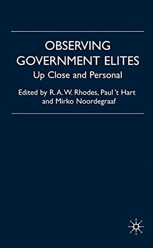 Observing government elites Up close and personal /