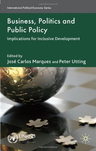 Business, politics and public policy Implications for inclusive development /