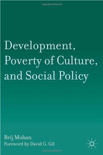 Development, poverty of culture, and social policy