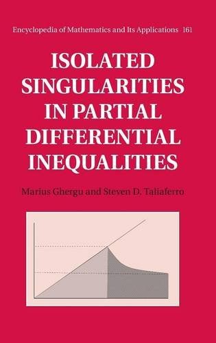 Isolated singularities in partial differential inequalities /