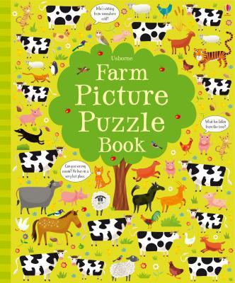 Farm picture puzzle book /