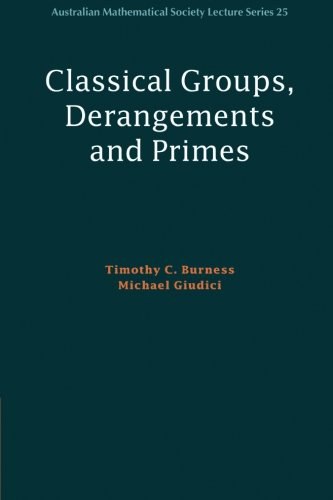 Classical groups, derangements, and primes /