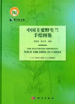 中国主要野生兰手绘图鉴