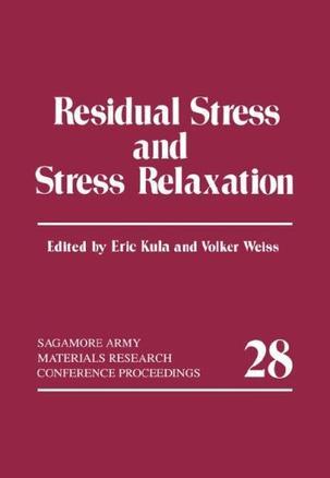 Residual stress and stress relaxation