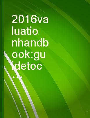 2016 valuation handbook : guide to cost of capital, market results through 2015 /