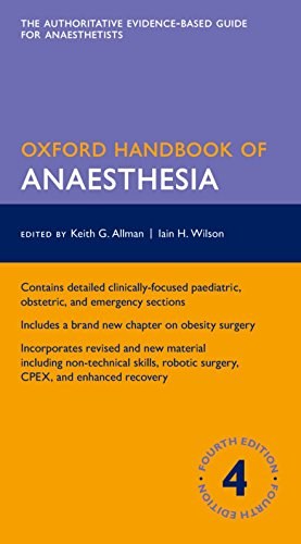 Oxford handbook of anaesthesia /