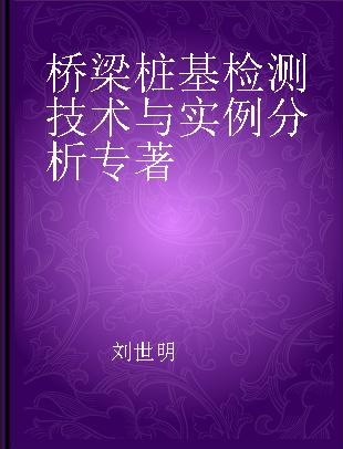 桥梁桩基检测技术与实例分析