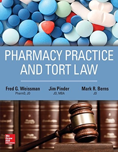 Pharmacy practice and tort law /