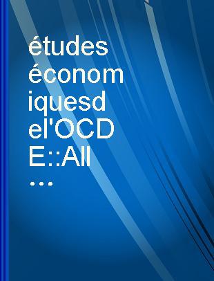 Etudes Economiques de l'OCDE Allemagne