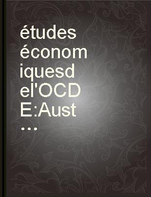 Etudes Economiques de l'OCDE Australie