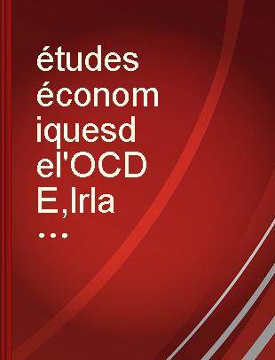 études économiques de l'OCDE Irlande