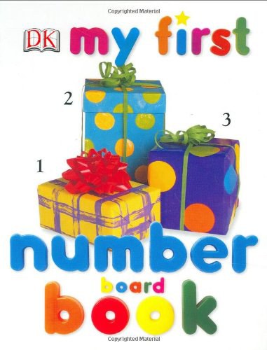 My first number board book /