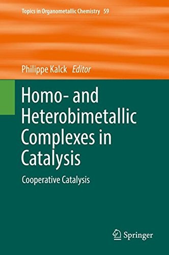 Homo- and heterobimetallic complexes in catalysis : cooperative catalysis /