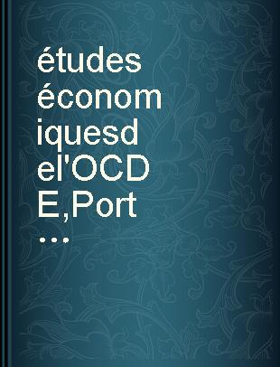 études économiques de l'OCDE Portugal