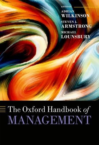 The Oxford handbook of management /