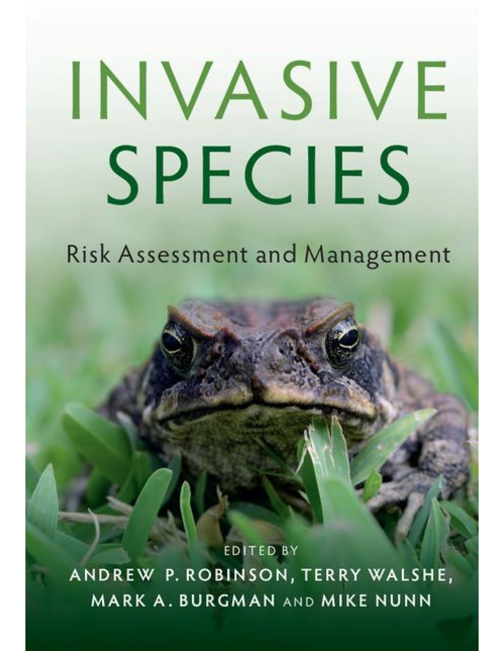 Invasive species : risk assessment and management /