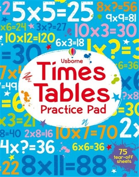 Times tables : practice pad/