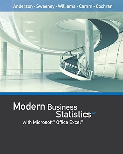 Modern business statistics with Microsoft Office Excel /