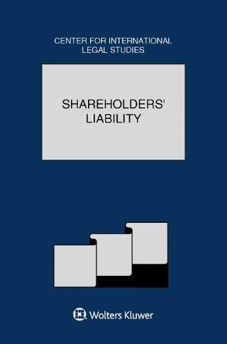 Shareholder's liability : the comparative law yearbook of international business /