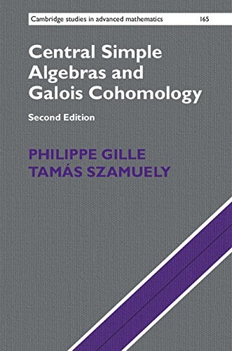 Central simple algebras and Galois cohomology /
