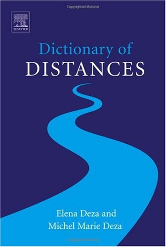 Dictionary of distances /