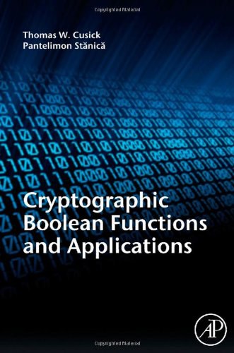 Cryptographic Boolean functions and applications /