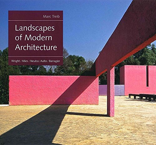 Landscapes of modern architecture : Wright, Mies, Neutra, Aalto, Barragán /