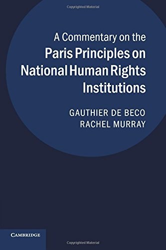 A commentary on the Paris Principles on national human rights institutions /