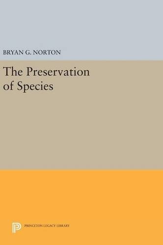 The preservation of species : the value of biological diversity /