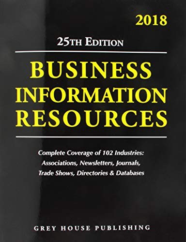 Business information resources, 2018 /
