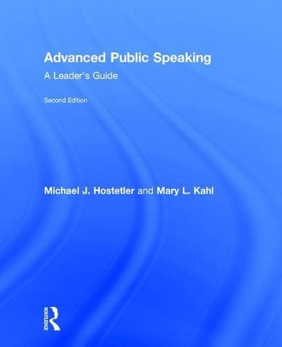 Advanced public speaking : a leader's guide /
