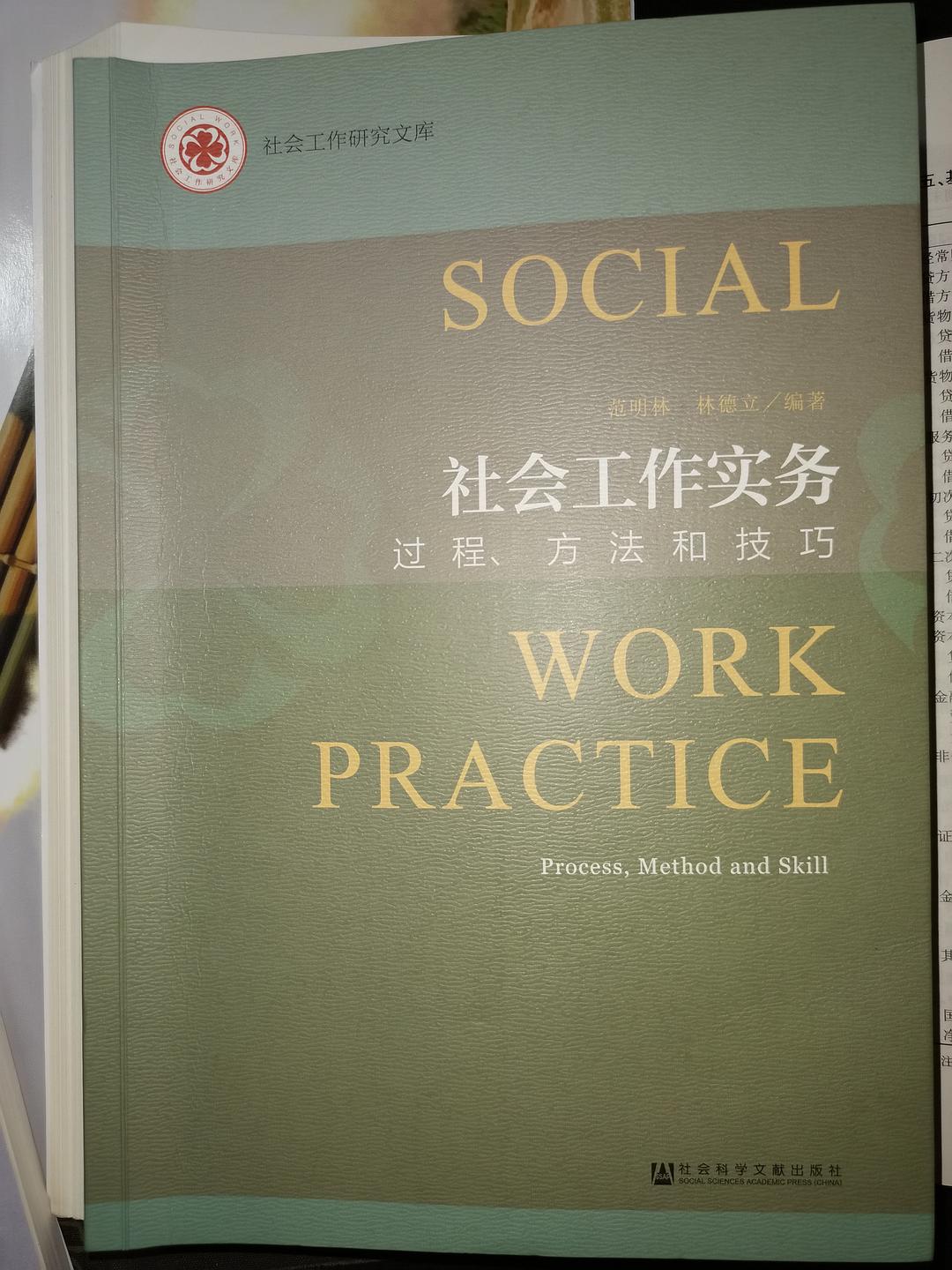 社会工作实务 过程、方法和技巧 process, method and skill