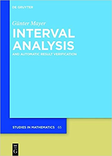 Interval analysis : and automatic result verification /